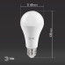 Лампа светодиодная Эра E27 21W 4000K LED A65-21W-840-E27 Б0035332
