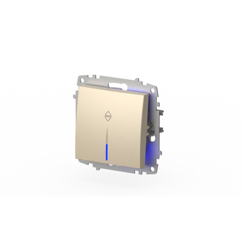 Переключатель с подсветкой ELBI Zena Vega 609-012500-210