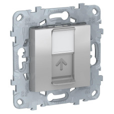 Розетка компьютерная RJ45 Schneider Electric Unica New Cat. 6 UTP NU541530