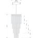 Люстра на штанге Kutek Filago FIL-ZW-10(P)350/270