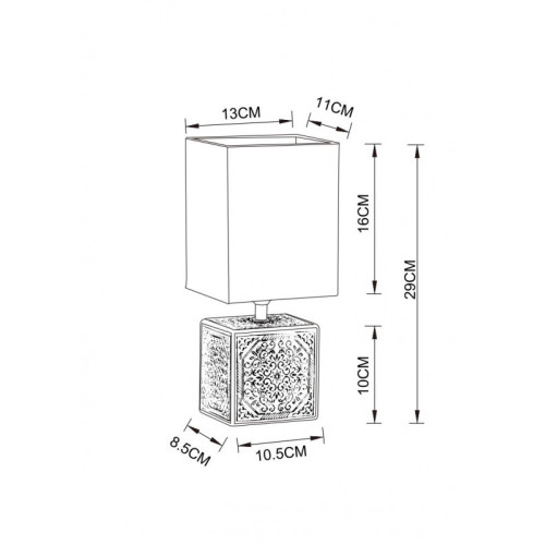 Настольная лампа ARTE Lamp A4429LT-1BA