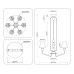 Подвесная люстра Ambrella Light High Light Ceramo Classic LH75401