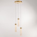 Подвесной светильник Delight Collection MD24030028-3A brass/clear Подвесной светильник Delight Collection MD24030028-3A brass/clear