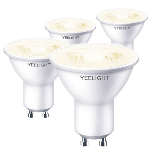 Умная лампочка, Yeelight  GU10 Smart bulb W1(Dimmable)(4-pack, YLDP004