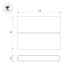 Уличный настенный светильник Arlight SP-FLAT-S175x90-2x5W Day4000-MIX (Черный, 75 deg, 230V) (IP65 Металл) 063611