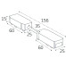 Коннектор гибкий угловой для магнитного шинопровода Italline IT09-9026 black