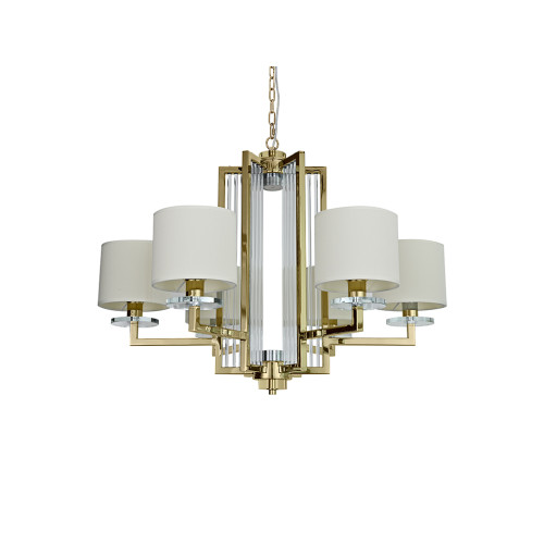Подвесная люстра Newport 35406+1/C gold без абажуров М0069057