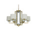 Подвесная люстра Newport 35406+1/C gold без абажуров М0069057