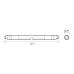 Линейный потолочный светильник Gauss Compact 843424324