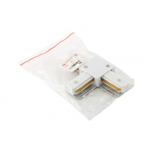 Коннектор T-образный Denkirs DK Track White TR1103-WH