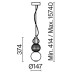 Подвесной светильник Maytoni Collar P069PL-L16G3K