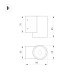 Уличный настенный светильник Arlight LGD-RAY-WALL-R65-9W Warm3000 (GR, 23 deg, 230V) (IP65 Металл) 038153(1)