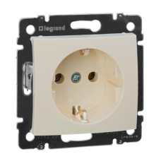 Розетка 2К+3 Legrand Valena 16A 250V с/з винтовой зажим слоновая кость 774320