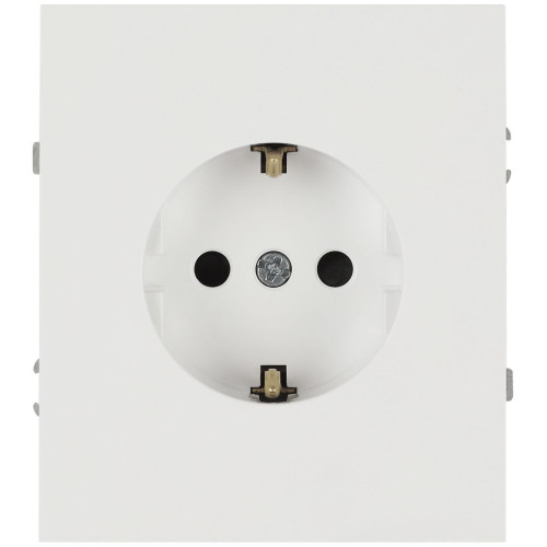 Розетка Эра Arktik 16-2101-08 с заземлением 2P+E Schuko 16А-250В белый матовый Б0070421