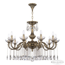 Подвесная люстра Bohemia Ivele Crystal AL78101/10/300 A AGB P Clear/M-1H