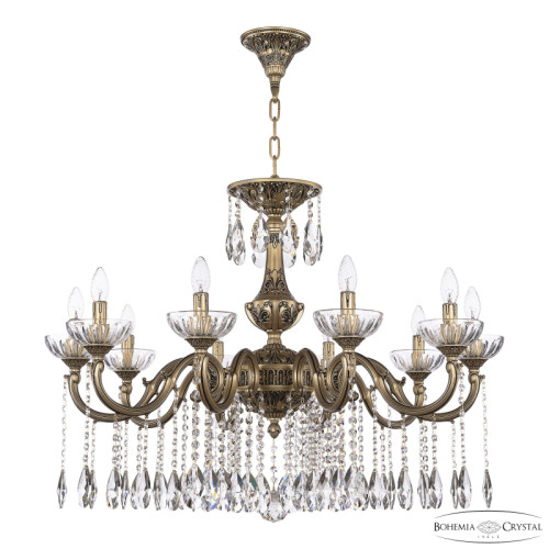 Подвесная люстра Bohemia Ivele Crystal AL78101/10/300 A AGB P Clear/M-1H