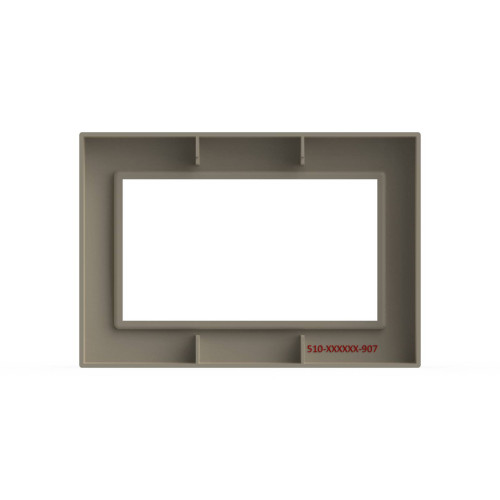Рамка для двухместной розетки с заземлением ELBI Vega 510-010300-907