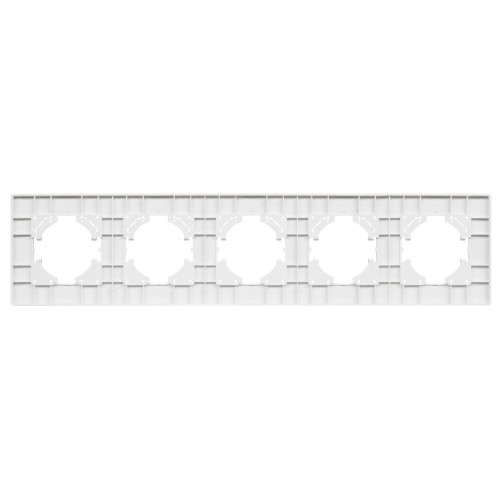 Рамка на 5 постов пластиковая Arlight FRM-PERIO-PL-5-GD 049765