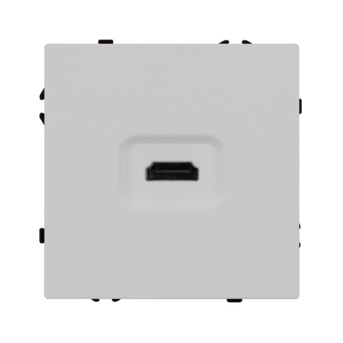 Механизм HDMI розетки Arlight SCT-NOBE-MHD1-SFPL-IS (Никель) 061845