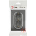 Розетка Эра Arktik 16-2104-06 двойная с заземлением 2X2P+E Schuko 16А-250В графит Б0070449