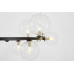 Подвесная люстра Lumina Deco LDP 7033-15 BK+CL