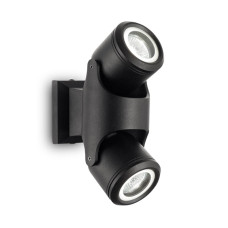 Уличный настенный светильник Ideal Lux Xeno AP2 Nero 129501