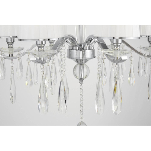 Подвесная люстра Lumina Deco Alessia LDP 1726-6 CHR