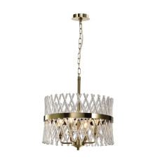 Подвесная люстра Lumien Hall Базиано LH3040/4P-CO-CL