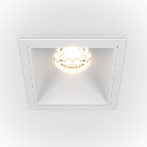 Встраиваемый светильник Maytoni Technical Alfa LED DL043-01-10W3K-D-SQ-W