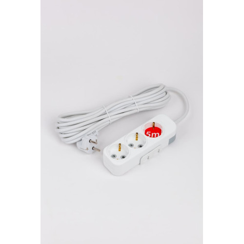 Удлинитель с/з 3вх с защитными шторками ELBI Myra 527-010205-311