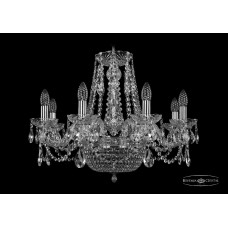Подвесная люстра Bohemia Ivele Crystal 1450/8/160/250 Ni