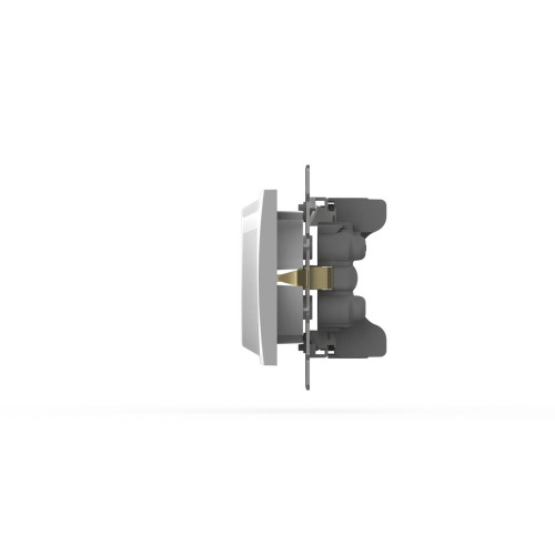 Розетка двухместная с заземлением ELBI Zena Vega 609-015600-907