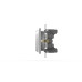 Розетка двухместная с заземлением ELBI Zena Vega 609-015600-907