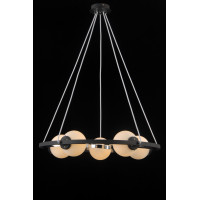 Подвесная люстра Natali Kovaltseva SPHERE 81020-5C SATIN BLACK