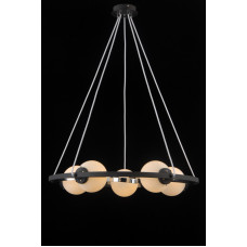 Подвесная люстра Natali Kovaltseva SPHERE 81020-5C SATIN BLACK