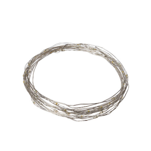 Светодиодная гирлянда TDM Electric Роса50 3хАА теплый белый без мерцания SQ0361-0052