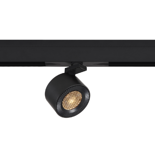 Трековый магнитный светильник iLedex Vision 4822-010-D82-12W-38DG-4000K BK (WALL WASHER)