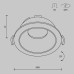 Встраиваемый светильник Maytoni Technical Share DL051-U-1B