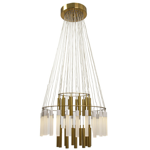 Подвесная светодиодная люстра Abrasax Mia PL.4303-48BR