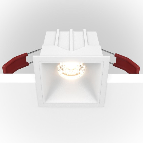 Встраиваемый светильник Maytoni Technical Alfa LED DL043-01-10W3K-D-SQ-W