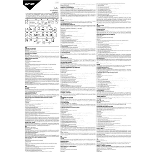 Встраиваемый светильник Kanlux Hima 22842