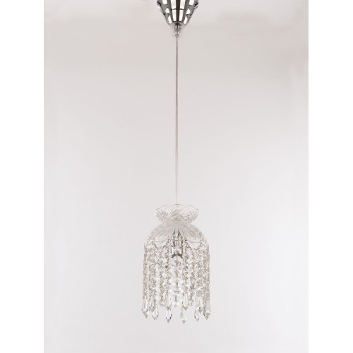 Подвесной светильник Bohemia Ivele Crystal 14781P/13 Ni Drops Подвесной светильник Bohemia Ivele Crystal 14781P/13 Ni Drops