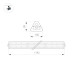 Линейный светильник Arlight SP-LAGERN-L1200-200W Day5000 052021