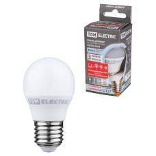 Лампа светодиодная диммируемая TDM Electric E27 6W 4000K матовая SQ0340-0202