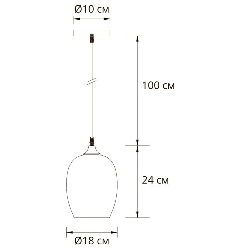 Подвесной светильник Arte Lamp Propus A4344SP-1PB