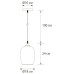 Подвесной светильник Arte Lamp Propus A4344SP-1PB