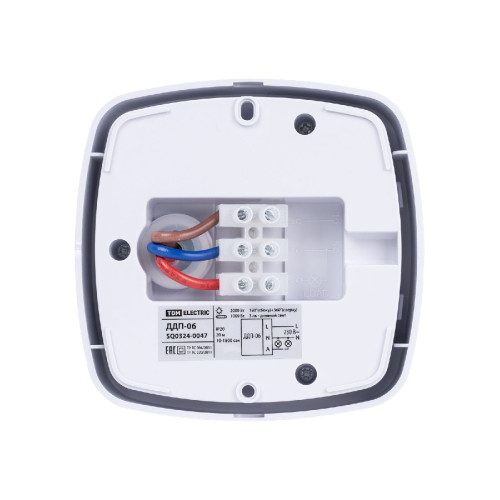 Датчик движения инфракрасный TDM Electric ДДП-06 SQ0324-0047