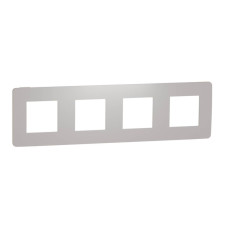 Рамка 4-постовая Schneider Electric Unica New NU280824