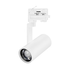 Трековый трехфазный светильник Arlight LGD-URANUS-4TR-R75-18W/25W Warm3500-MIX (WH, 20-50 deg, side holder, 230V) (IP20 Металл) 059362