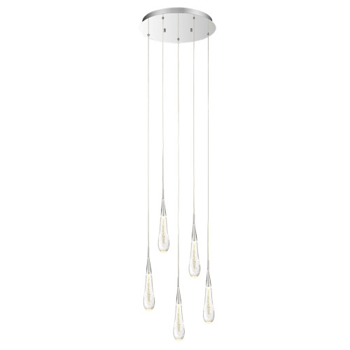 Подвесной светильник Delight Collection DD20591-5 chrome